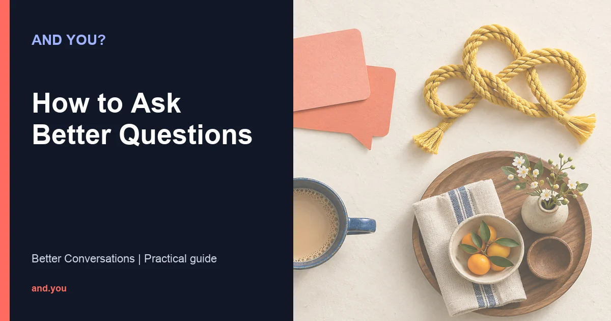 Editorial cover for How to Ask Better Questions